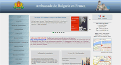 Desktop Screenshot of amb-bulgarie.fr